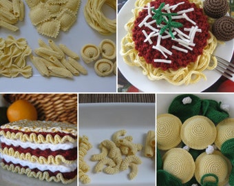 5 Pasta Crochet Patterns