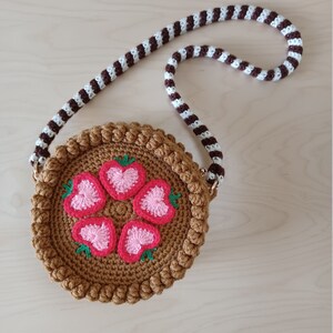 Chocolate Cake Crocheted Bag