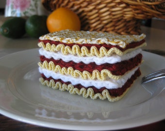 Lasagna Party Crochet Pattern