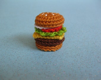 Little Cheeseburger Crochet Pattern