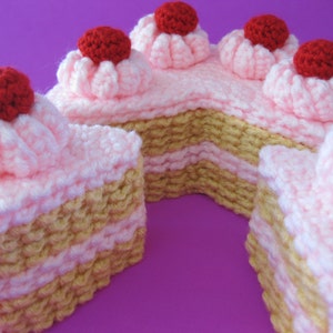 No-Stuff 2-Layer Cake Crochet Pattern image 1