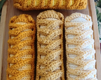 Braided Apple Strudel Crochet Pattern