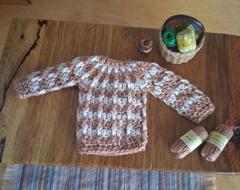 1:12 Crochet Dollhouse Sweater Ornament