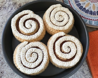 Cinnamon Roll Crochet Pattern