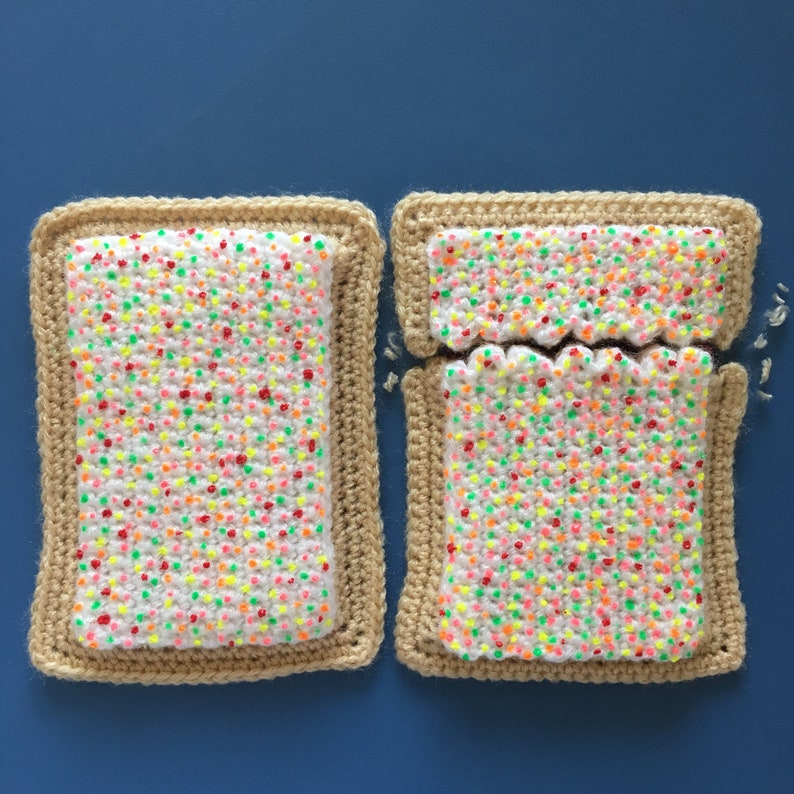 Sweetfilled Toaster Pastry Crochet Pattern Etsy