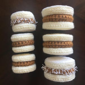 Alfajores Crochet Pattern
