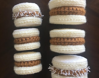 Alfajores Crochet Pattern