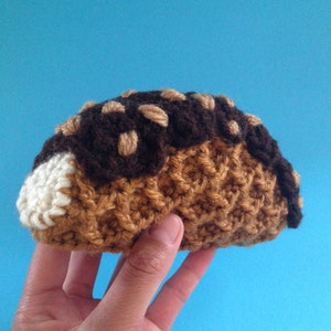 Chocolate Taco Crochet Pattern