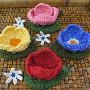 Fairy Tea Cups Crochet Pattern