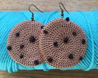 Cookie Earrings Crochet Pattern