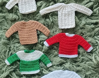 1:12th Dollhouse Miniature Crochet Sweater Pattern