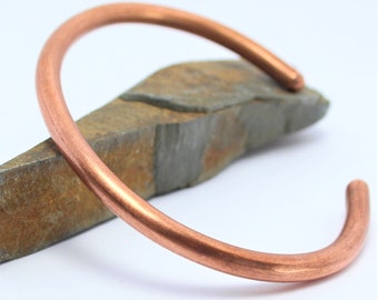 Copper Bracelet, Copper Cuff, Chunky Solid 100% new Copper, any size, Bangle, cuff, healing, arthritis, thick and strong gift for him or her