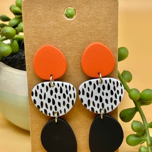 Boho Style, Geometric Earrings, Variety Shape, Statement Drop Dangle Earrings, Fashion For Woman, Clip On Or Pierced. image 9