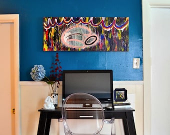 Abstract Art Canvas, Acrylic Painting, Textured Art, Large Wall Art, Modern Home Decor, Contemporary Artworks, Colorful Abstract, Unique Art