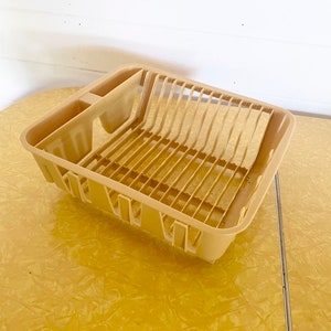 Rubbermaid Yellow Sink Drainer Vintage Rubbermaid Twin Sink Dish
