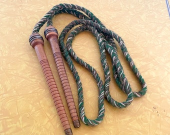 Primitive jump rope | wooden handles