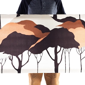 1970s Apia Marjatta Seppälä、タンペラ　フィンランド SOLD - Marjatta Seppala Vintage Framed Fabric - Modern to