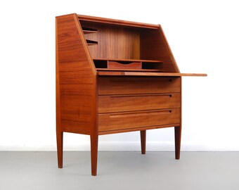 Mid Century Secretary Desk Etsy