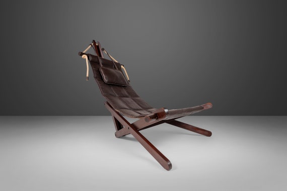 Sculptural Lounge Sling by Dominic Michaelis sail Chair for