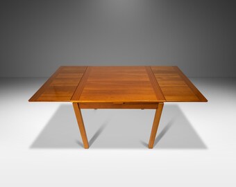 Danish Modern Expansion Dining Table in Teak by Ansager Møbler, Denmark, c. 1980's