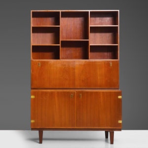 A Pair of Peter Lovig Nielsen for Dansk Designs Wall Unit / Room Dividers / Bookcases, c. 1950s image 3