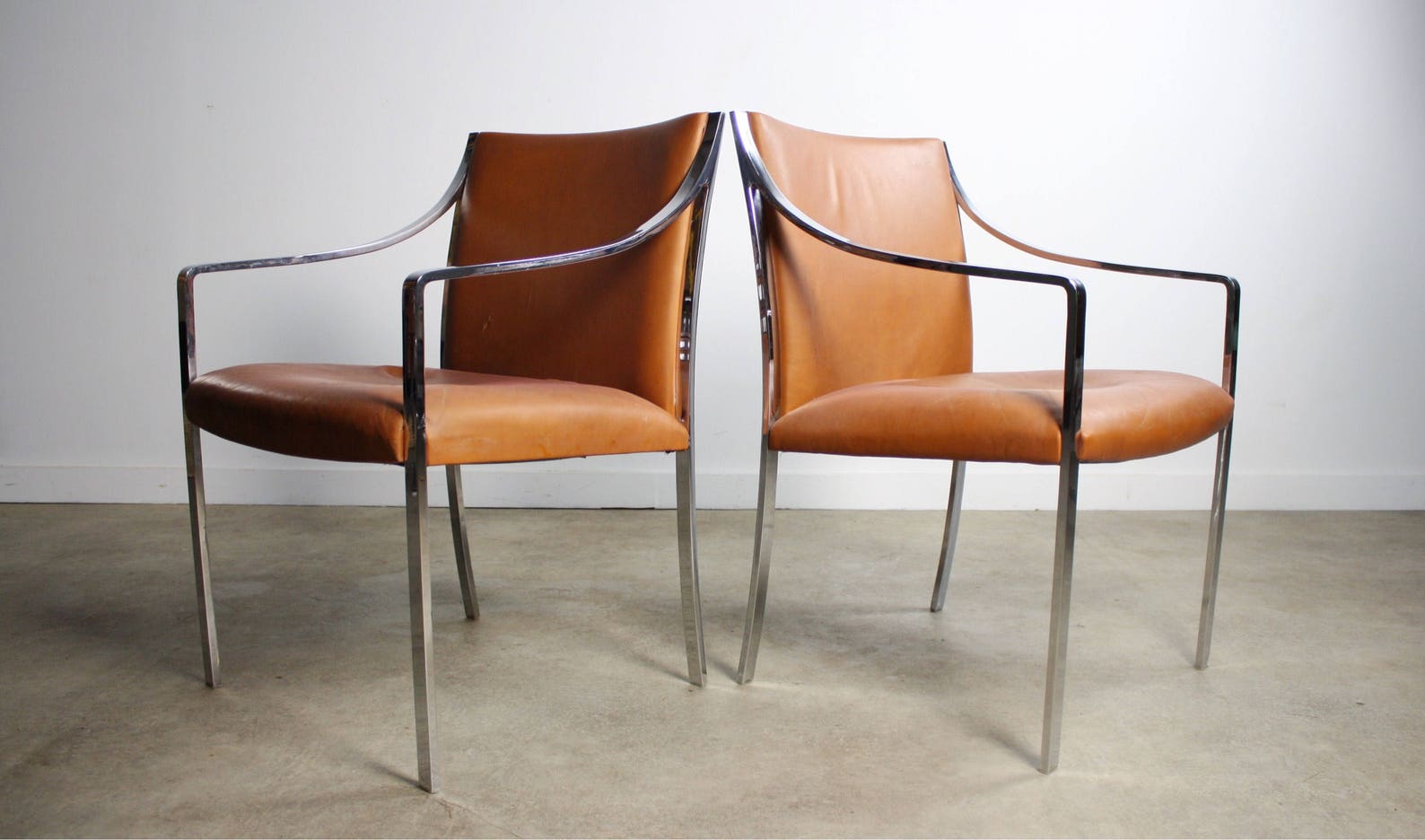 Pair of Stow Davis Chairs by Bert England Etsy