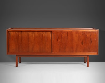 Petite Danish Modern Credenza in Teak by J. Clausen for Brande Mobelfabrik, c. 1960s