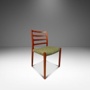 Danish Mid-Century Modern Model 85 Ladderback Dining Chair in Teak by Niels Otto Møller for J.L. Møller Mobelfabrik, Denmark, c. 1960s