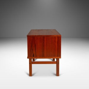 Nightstand / End Table in Teak by Nils Jonsson for Torring Møbelfabrik Produced by HJN Mobler, Denmark, c. 1960's image 9