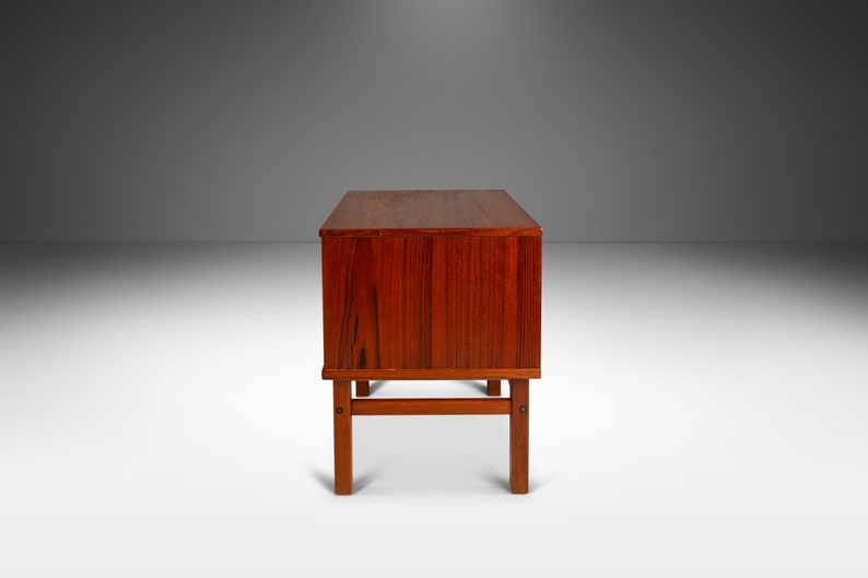 Nightstand / End Table in Teak by Nils Jonsson for Torring Møbelfabrik Produced by HJN Mobler, Denmark, c. 1960's image 9