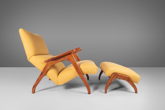 Adrian pearsall chair and ottoman deals