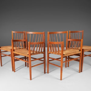 A Set of Four 4 Dining Chairs by Jørgen Baekmark for FDB Møbler, Denmark, c. 1950s image 1