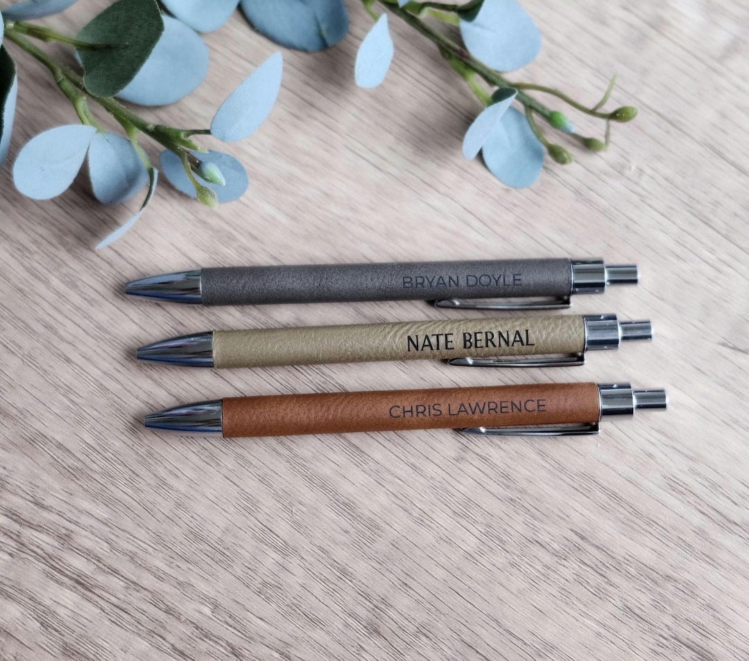 Personalized Pen, Custom Graduation Gift S, Appreciation Gift, Leather ...