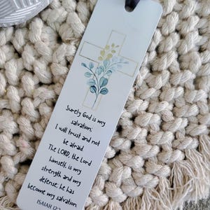 Custom Bookmark Bible Bookmark Christian gift for women Biblestudy gift Bookclub Bookmark Bible Christian bookmark