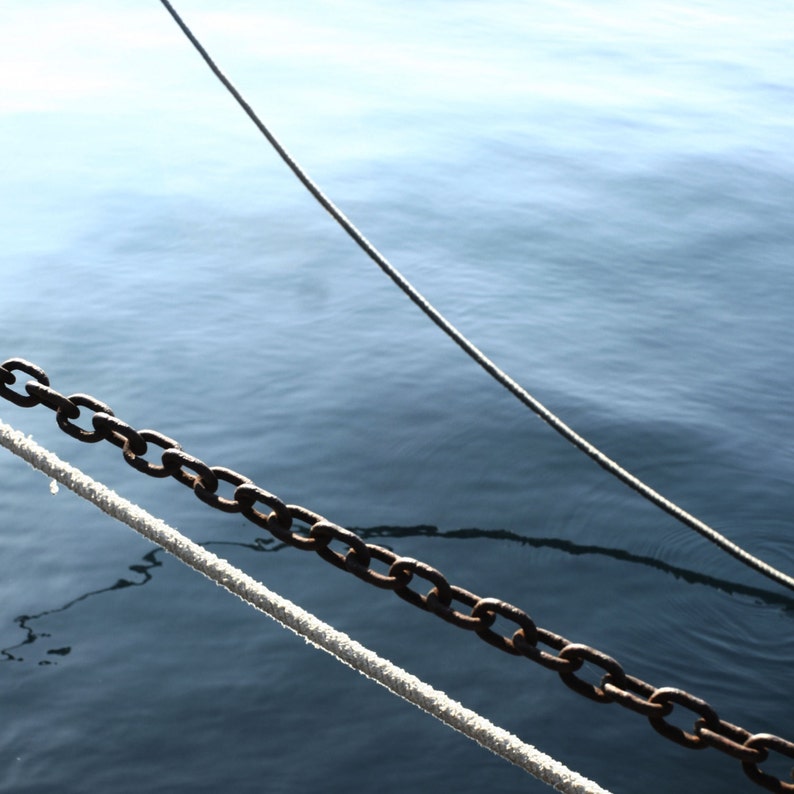 Dock. The summer, photography, holidays and travel. in Sicily, fine art print. Photo Print. image 1