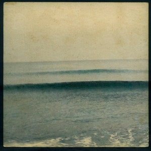 In blue - sea photograph. Photo print