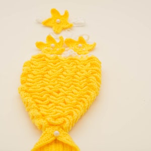 Crocheted Mermaid Outfit for Babies/ Photography prop