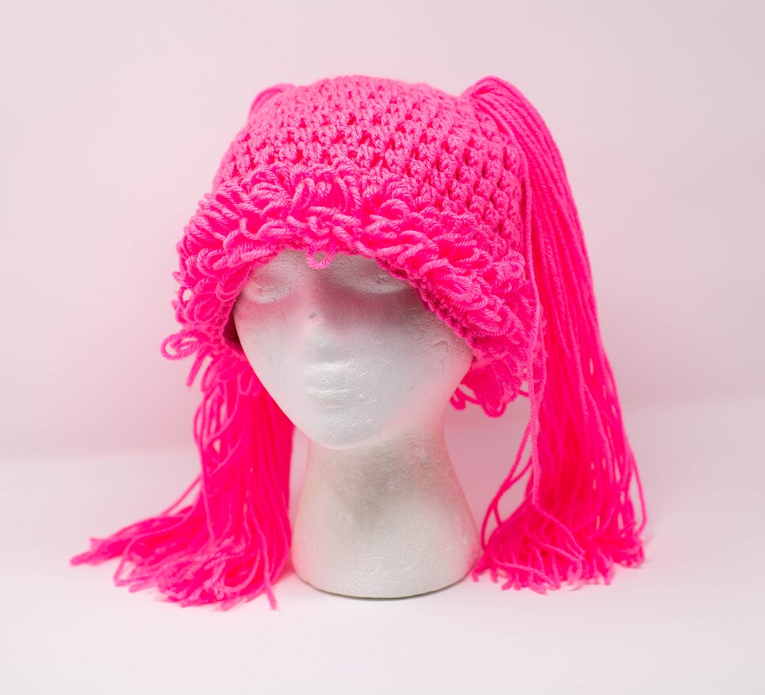 Angel Dolly Crochet Hat With Fleece Lining Etsy