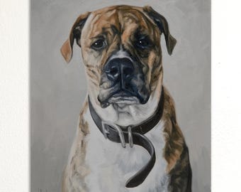 Pet Portrait Oil Painting - Original Oil Painting Of Your Pet- Dog Portrait Painting- Pet Portrait Painting - Cat Portrait Painting