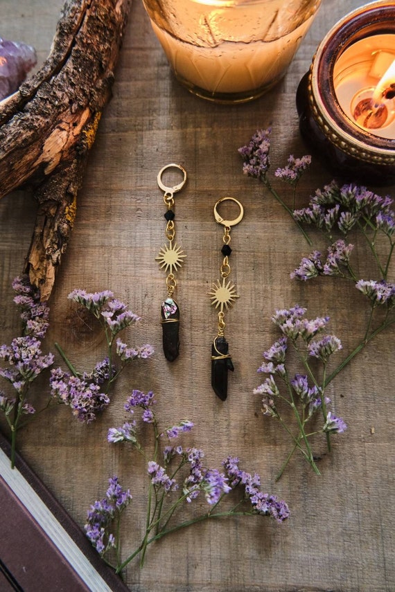 12 Paires Boucles D'Oreilles Pendantes En Cristal Arc-en-Ciel - Bijoux Fantaisie Colorés Femme Et Fille