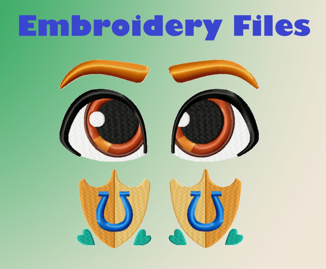 My Little Pony G5 Hitch Trailblazer Eyes and Cutie Marks Set Etsy UK