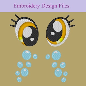 MLP:FiM Derpy Hooves Eye and Cutie Mark PES set