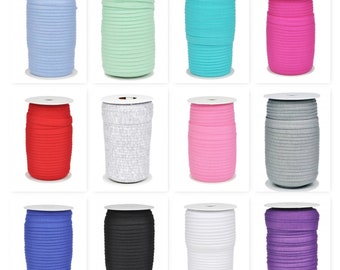 Pants Black Skirts 1m Jersey bias Binding 40 // 20mm for Dresses caps etc of Course More Available Different Colors Available