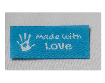 10 handmade con le etichette di amore Label