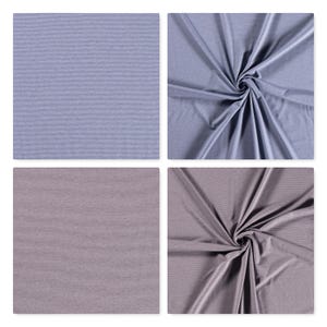 Cotton jersey striped 0.5 m