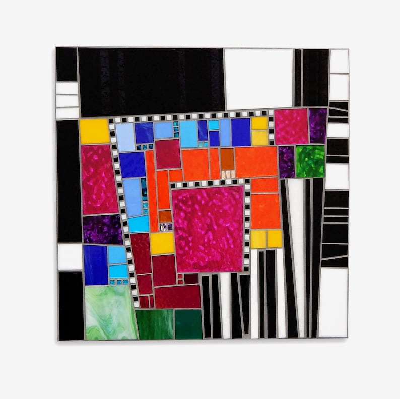 Mosaic Wall Art out of THE Box Stained Glass Etsy