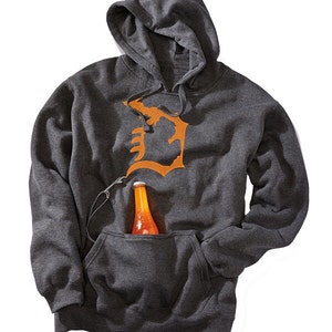 Michigan D 3 in 1 Tailgate Hooded Sweatshirt