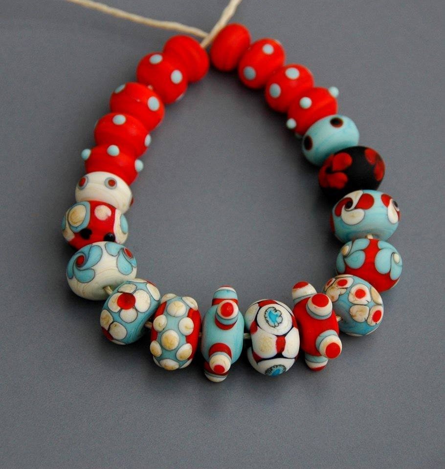 Handmade Gota & Bead Work Hanging (Set of 2) 07 main image 1