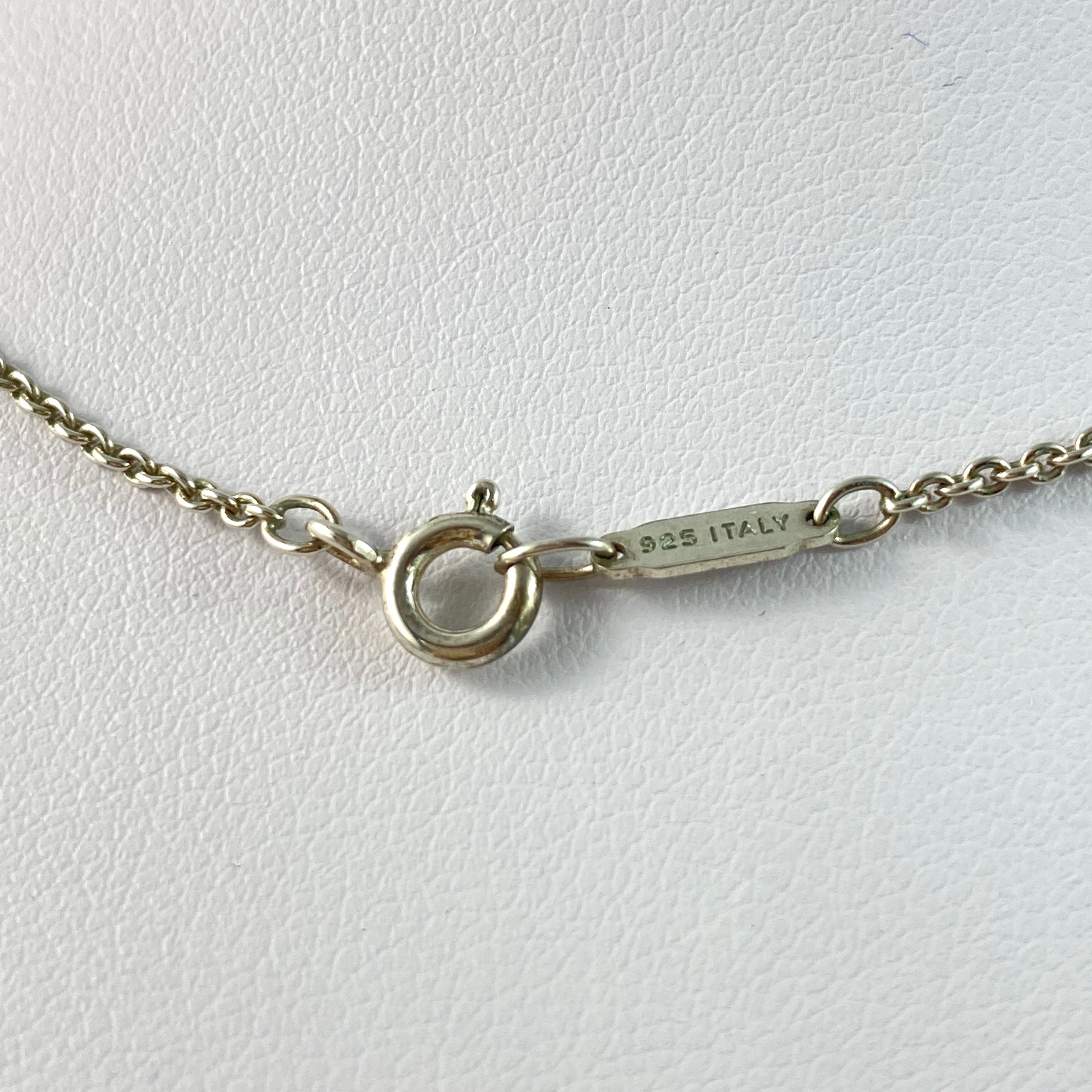 Tiffany Co. Sterling Silver Round Disc Pendant Three Circles Three Discs 925 Sterling Silver T and Co Necklace Etsy UK
