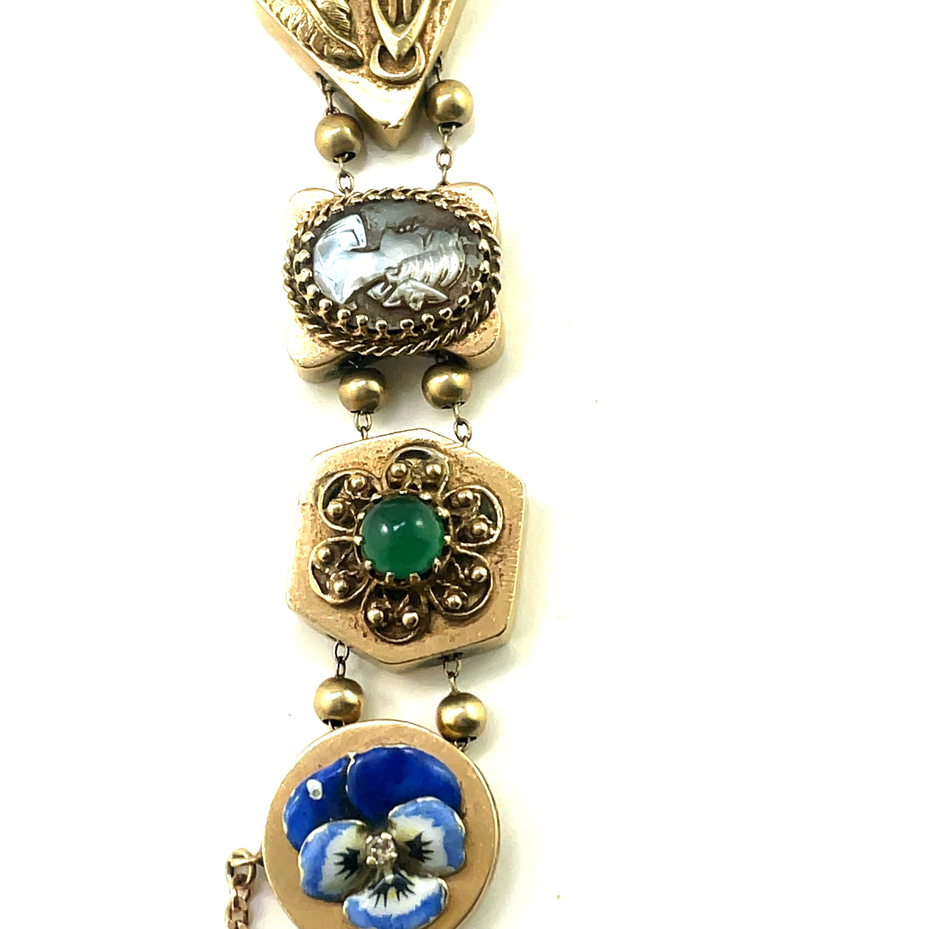 Vintage slide bracelet deals